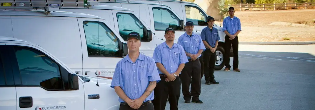 KIC Refrigeration crew ready for Mini Split Repair jobs across Red Hill